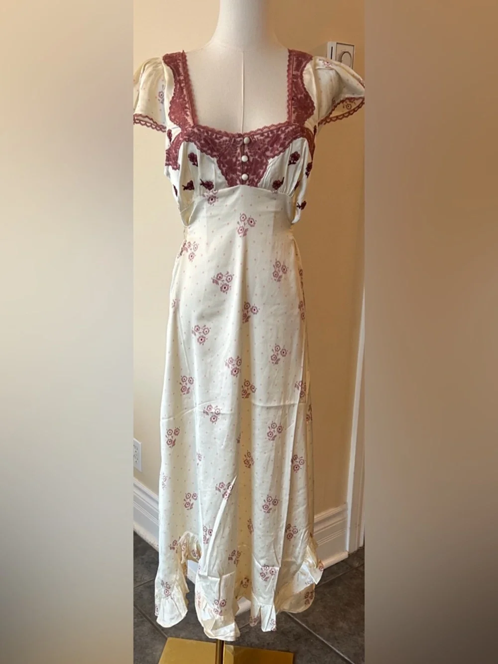 FREE PEOPLE Haven Midi Dress size medium - Picture 11 of 16